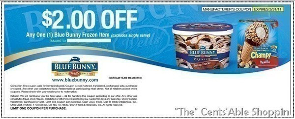 The Thrifty Deafies: NEW $2/1 Icecream coupon!!