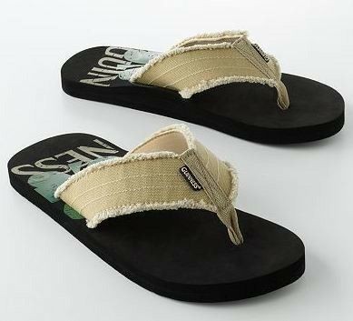 mens flip flops bottle opener bottom