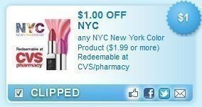 New Coupons: Sally Hansen Wax Kit, Nail Treatment & NYC Product