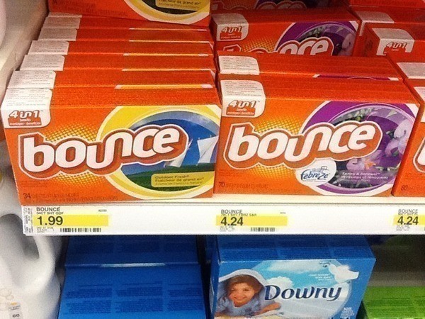 the thrifty deafies target bounce dryer sheets only 49 75 off target dryer sheets