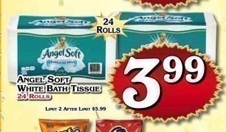 Pro Rsquo S Ranch Angel Soft Toilet Paper 0 15 Roll Thru 5 22