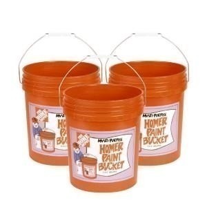Home Depot: 3 pk of 5 Gal Home Depot Paint Buckets $7 + FREE Store Pick Up