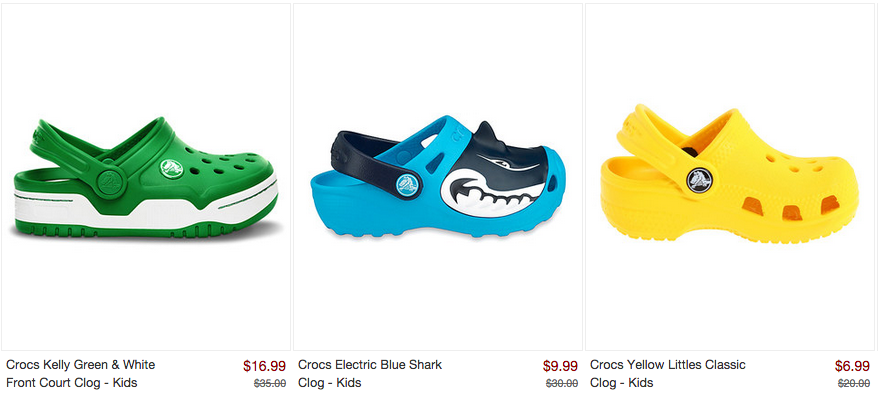 zulily crocs