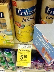 safeway enfamil price