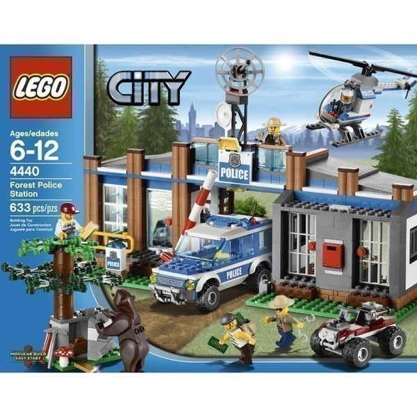 Amazon Lego City Forrest Police Station 55 Reg 80 The