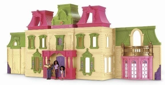 amazon fisher price doll house