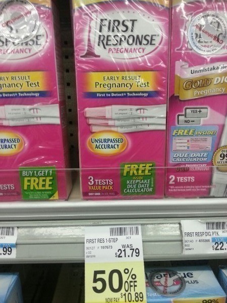 CVS: First Response Pregnancy Test 3 pk as low as $5.89 (reg. $22)