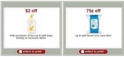 Target: Up and Up Baby Items $.34, Facial Scrub $1.39 + More