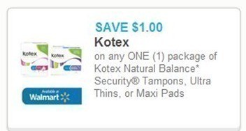 *REMINDER* NEW Kotex Catalina + Coupons = Tampons, Pads as low as $1 at Walgreens thru 5/25