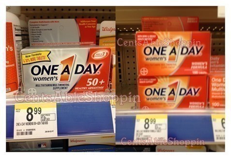 Walgreens: *HOT* Deal on One a Day Multi (as low as FREE or $.74 ea.)