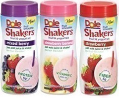 Safeway: NEW Dole Smoothie Shakers Catalina (as low as $.34 ea.)