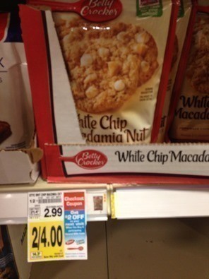 Frys: Betty Crocker Cookie Mix just $1.00 (thru 5/29)