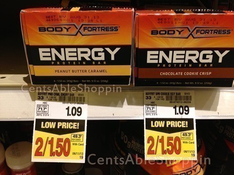 Fry&rsquo;s: FREE + Moneymaker Body Fortress Energy Protein bars (thru 6/9)
