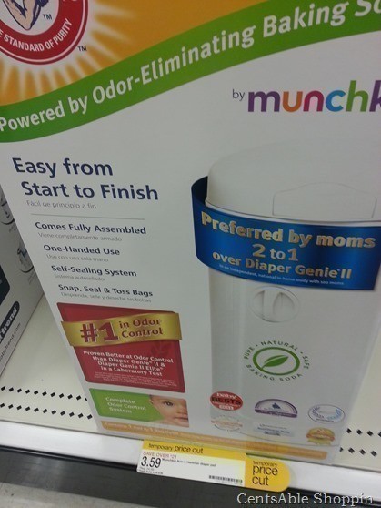 target munchkin diaper pail refills