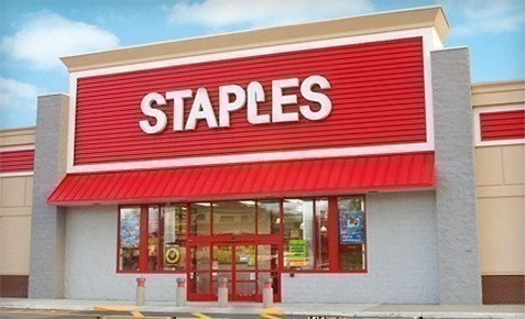 Groupon: $40 Staples Gift Card just $25