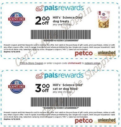 Coupons for hills science diet