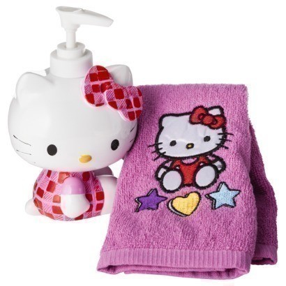 Target Great Deals On Hello Kitty Mickey Soap Pump And Towel Sets 14189773 120911223000