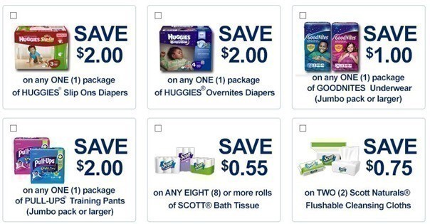 Kimberly clark brands coupons