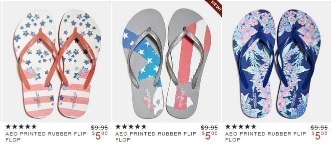 american eagle rubber sandals