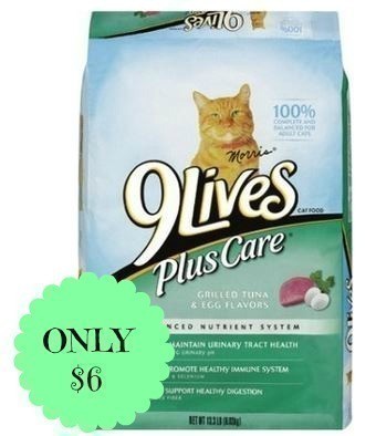 9lives dry cat food coupons