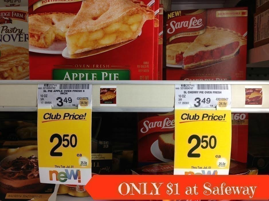 Sara lee pies coupons