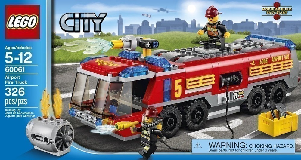 Amazon Lego City Great Vehicles Airport Fire Truck 24 The