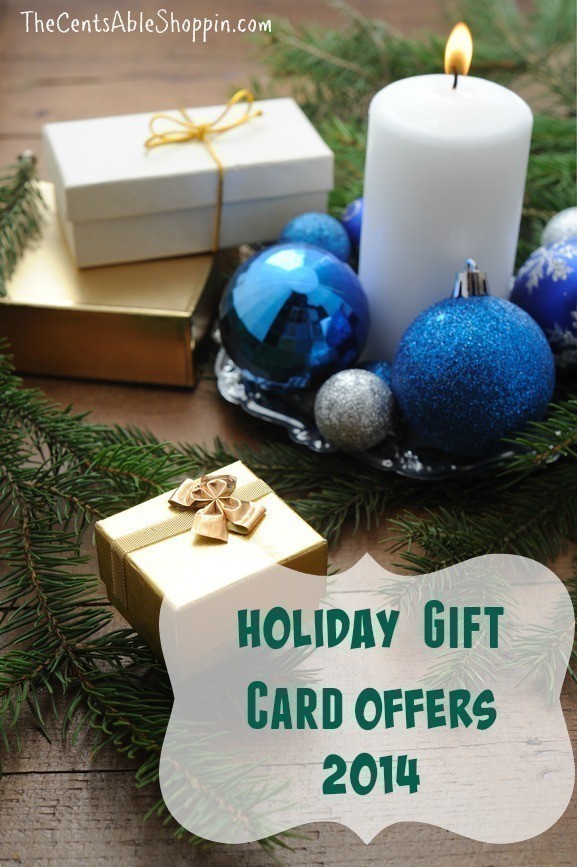 Holiday Gift Card Promotions 2014 - holiday gift card offers 2014 updated Holiday Gift Card Promotions 2014 - holiday gift card offers 2014 updated