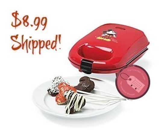 Disney Mickey Mouse Cake Pop Maker, Red