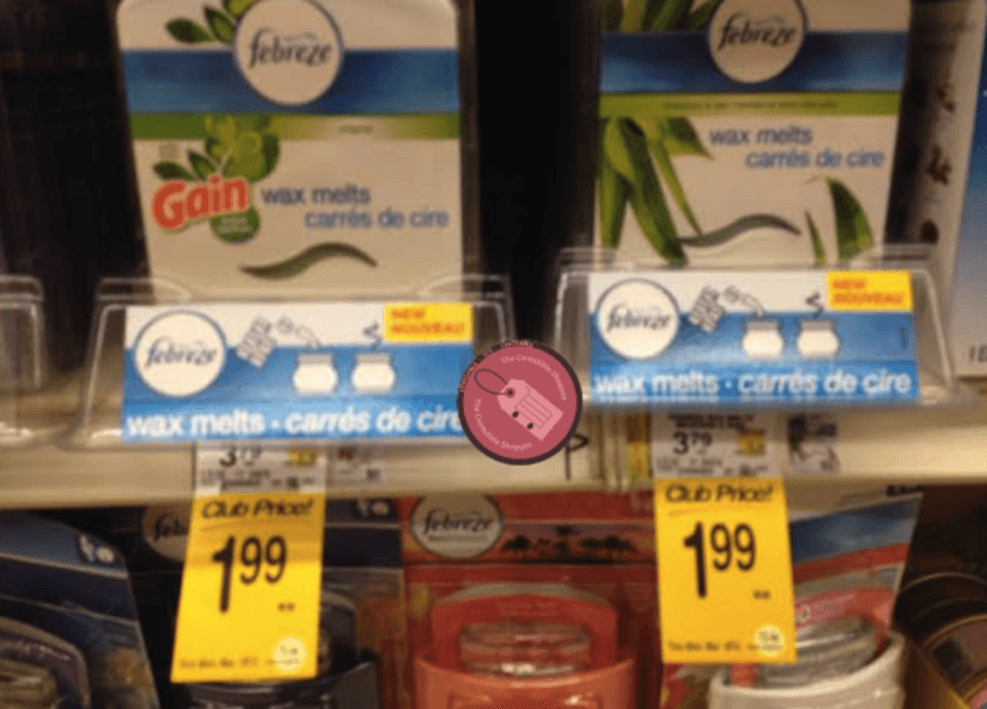 Febreze wax melts coupons