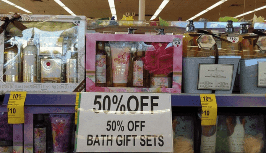 Walgreens: 50% Off Bath Gift Sets