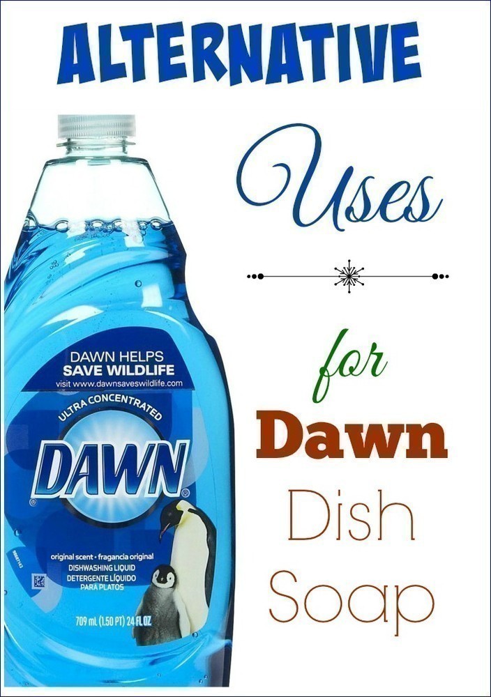 What are some good uses for Dawn dish soap?