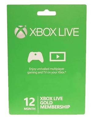 Gift Card Digital Xbox Live - 12