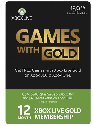 munt Site lijn bovenstaand Best Buy: XBOX Live 12 Month Gold Membership $39.99 + FREE Shipping – The  CentsAble Shoppin