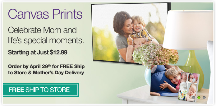 Canvas Prints - Create custom canvas photo prints - Walgreens Photo