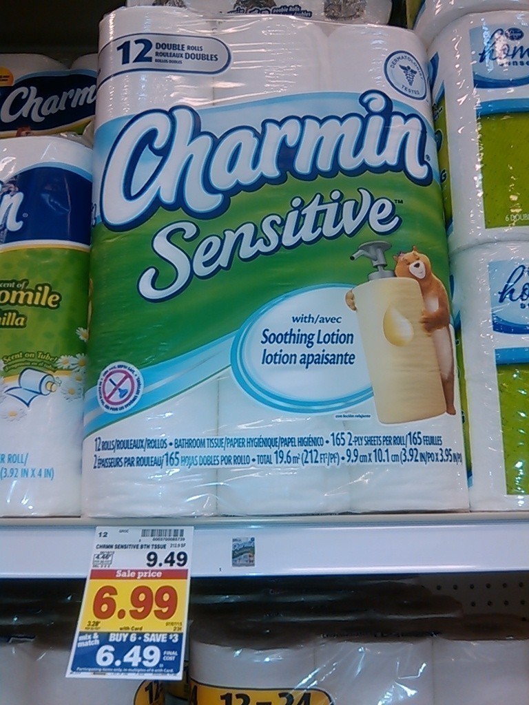 Fry’s Charmin Sensitive Toilet Paper 5.74