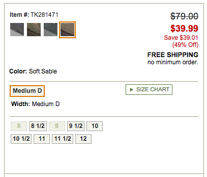 Ll Bean Men S Size Chart