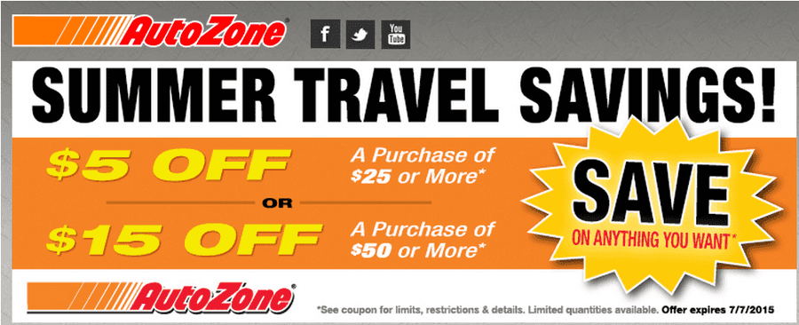 Autozone specials coupons