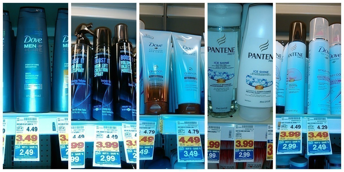 Fry's: GREAT Deals on Dove, Pantene, L'Oreal or Garnier ~ As low as FREE