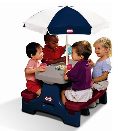 little tikes picnic table walmart