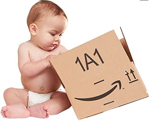 How can you fill out a baby registry on Amazon.com?