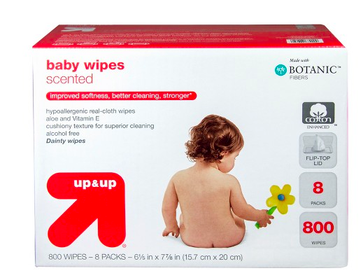 target up and up wipes