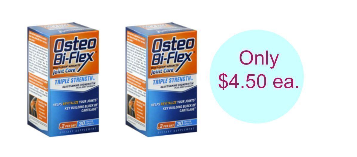 NEW Osteo Bi Flex Coupon | Pay $4.50 at CVS