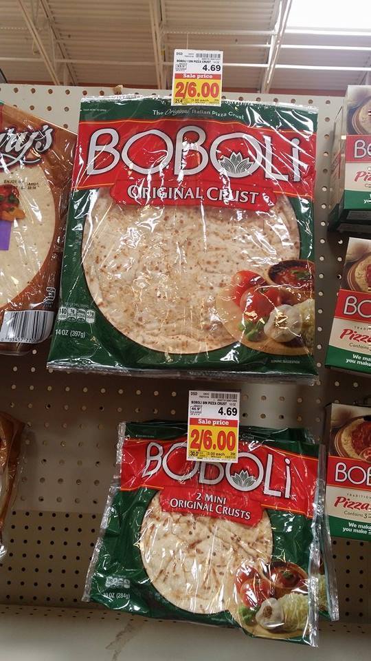 Last Day to get the Boboli Pizza Crust for 1.50 at Fry’s