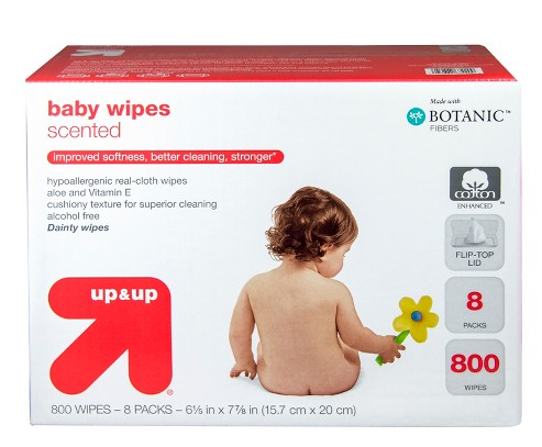 target up and up wipes