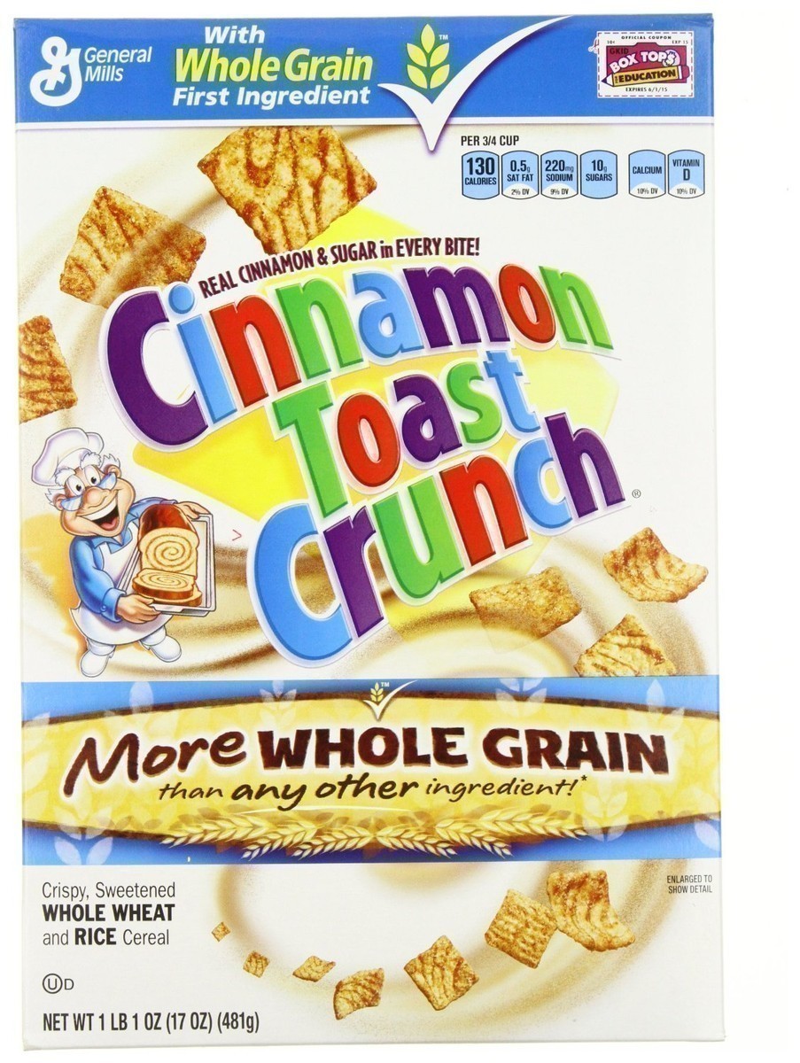Cinnamon crunch cereal coupons
