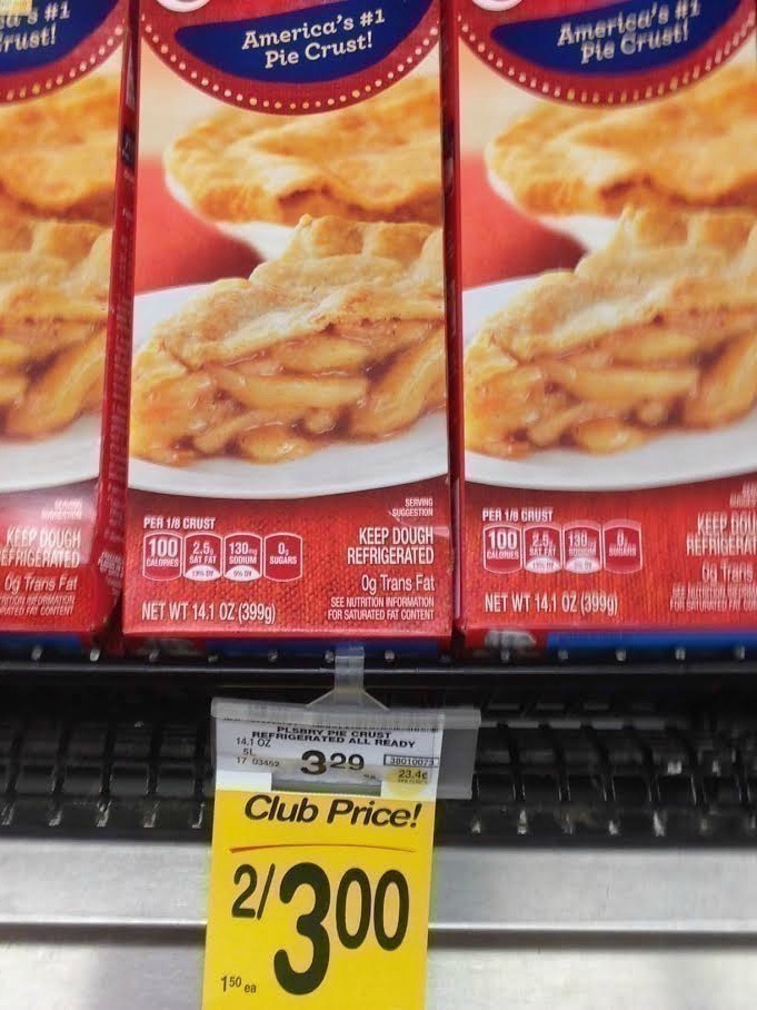 safeway pillsbury refrigerated pie