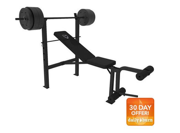 Cap bench press set online