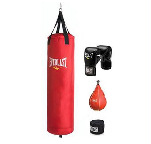 Handelsmerk gebroken Mammoet Everlast 70 lb Red PolyCanvas Heavy Bag Kit $59 – The CentsAble Shoppin