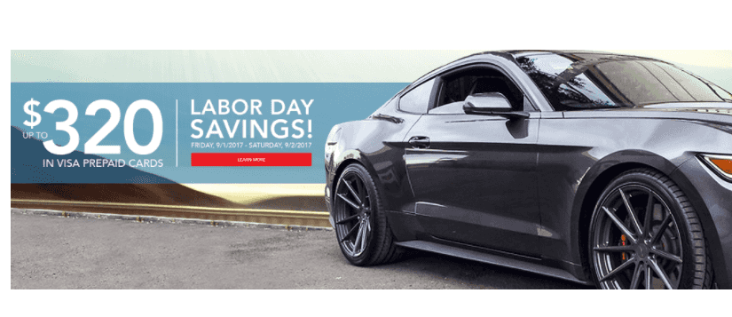 Discount Tire Labor Day Sale Up To 320 In Rebates The