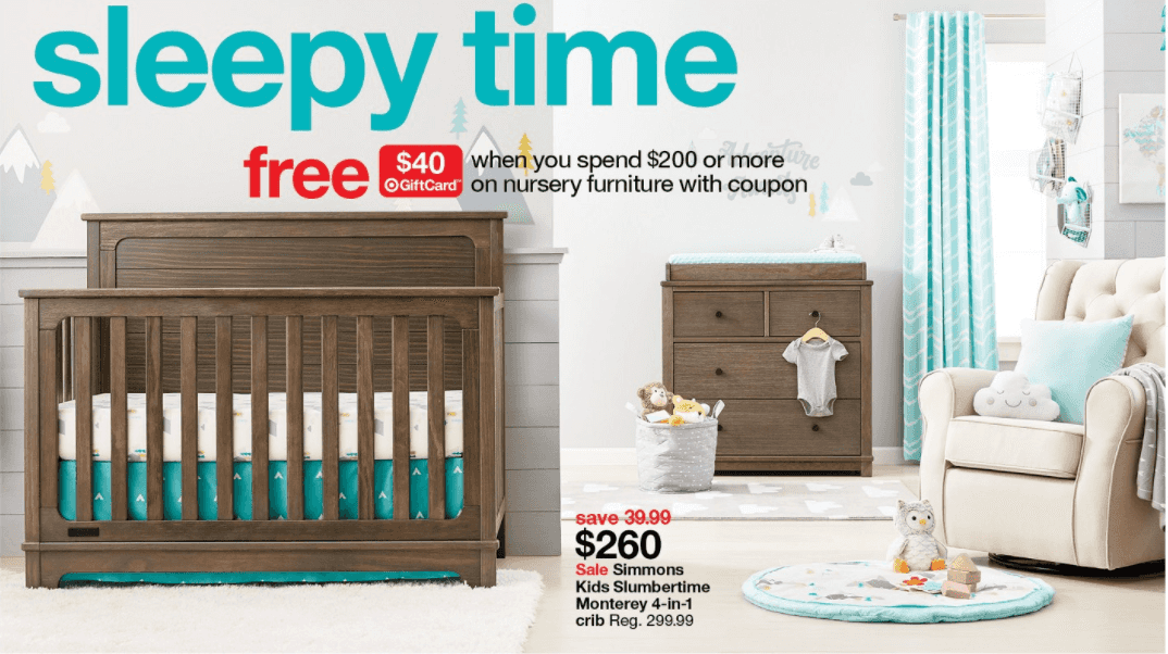 target baby furniture coupon